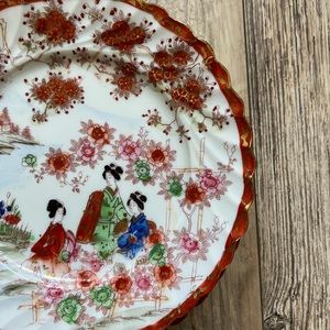 Vintage Japanese Decorative Plates